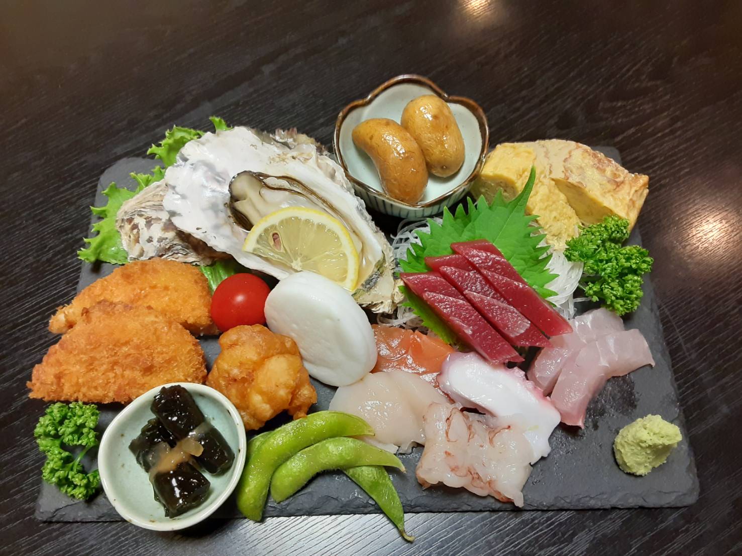 好評の1000円(税込)ぽっきりプレート